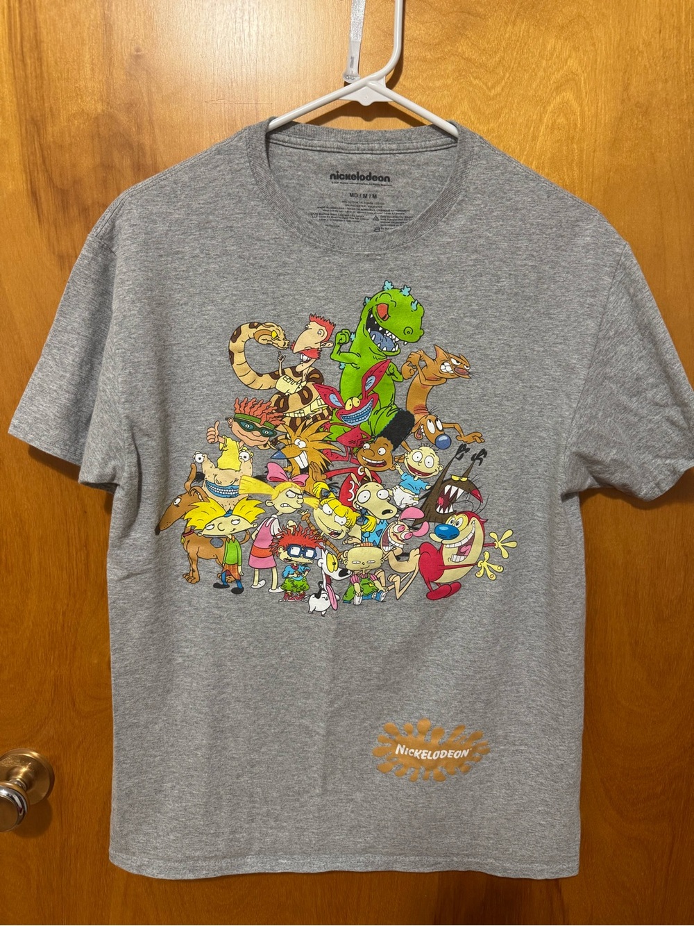 Nickelodeon Rugrats & 90s Character Collage Tshirt